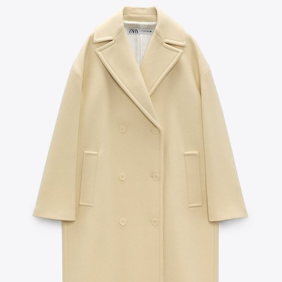 ZARA WOOL BLEND COAT LIMITED EDITION - Picture 5 of 12